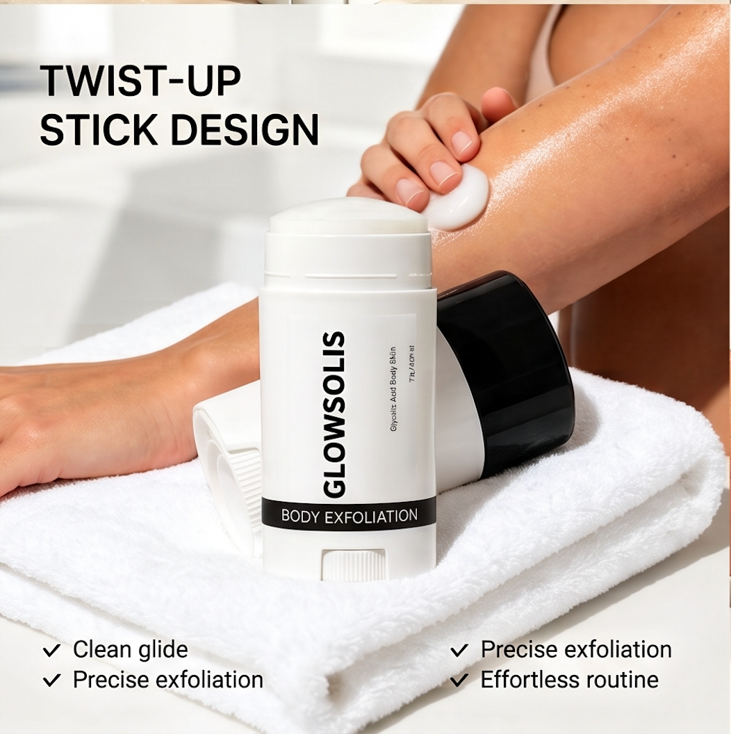 Glycolic acid smoothing stick