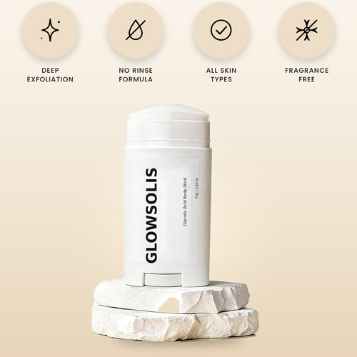 Glycolic acid smoothing stick